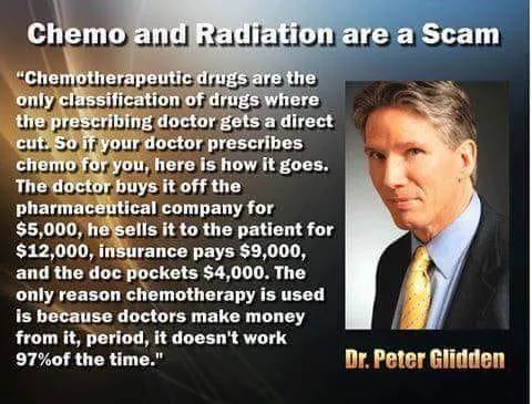 dr peter glidden warns about chemo and radiation